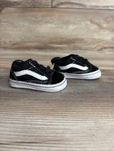 Vans Old Skool 'Black White' Crib Shoes sz 1c