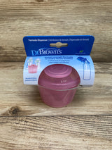 NEW Dr. Brown's Baby Formula Dispenser with Snap on Lid for On-the-Go Feeding - 27oz