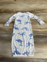 Carter's PurelySoft Whale Print Gown White sz 3m - Me n Mommy To Be