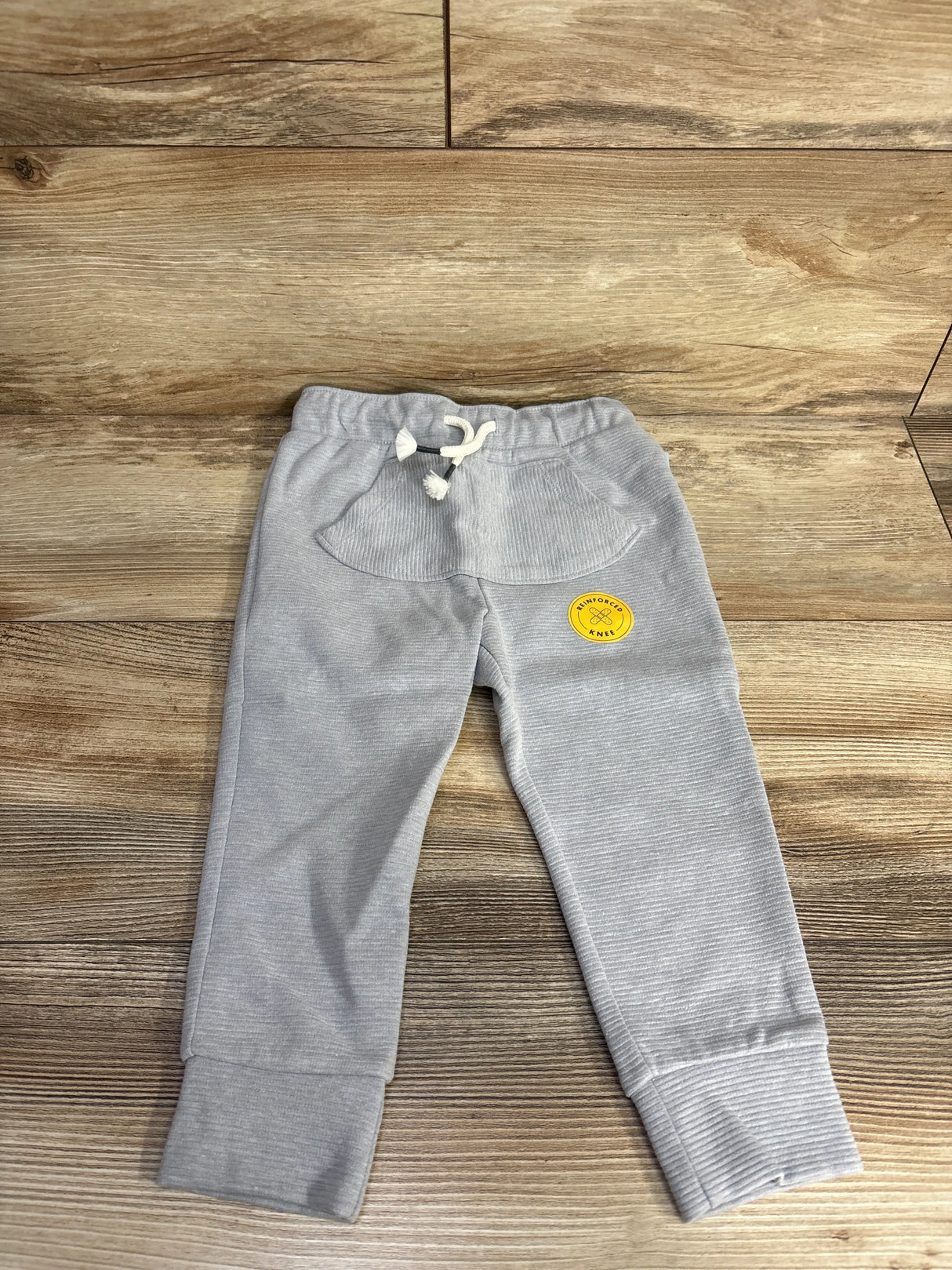 NEW Cat & Jack Ottoman Knit Joggers Brushed Nickel sz 2T