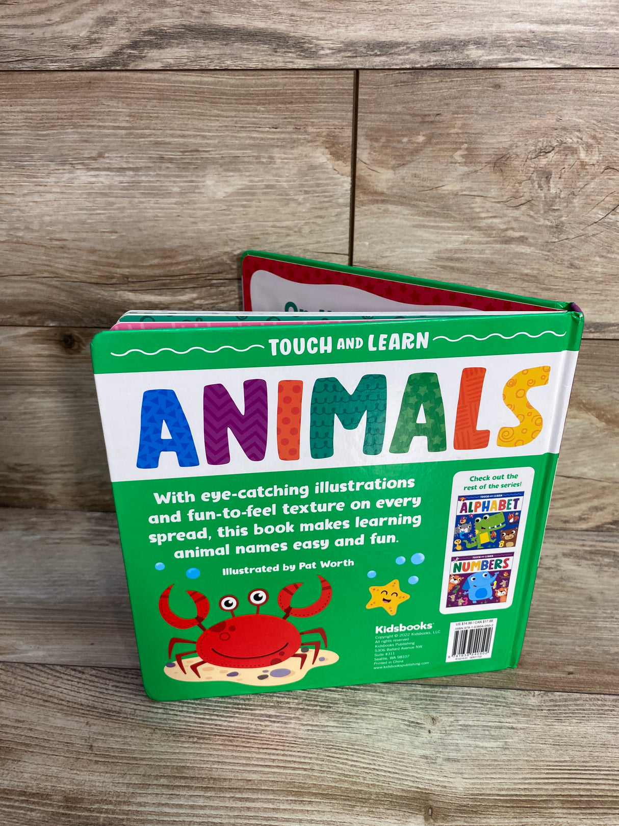 Animals (Touch and Learn) Board Book Green