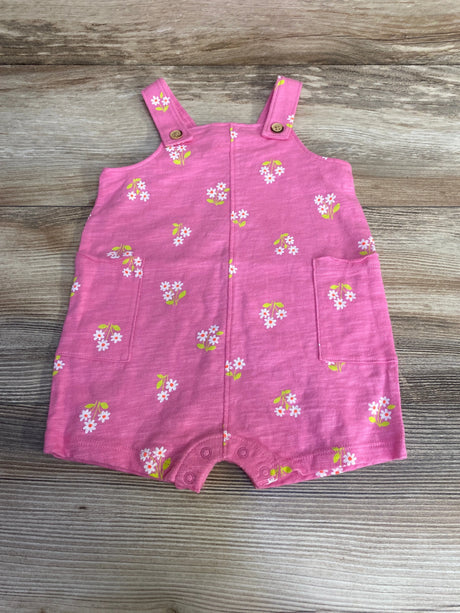 Cat & Jack Floral Romper pink sz 6-9m - Me n Mommy To Be
