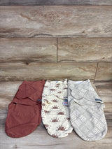SwaddleMe by Ingenuity 3pk Swaddle Wraps Ivory sz 0-3m