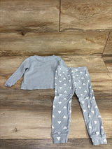 Le Top Bebe 2pc I Love Bedtime Pajama Set Blue sz 24m