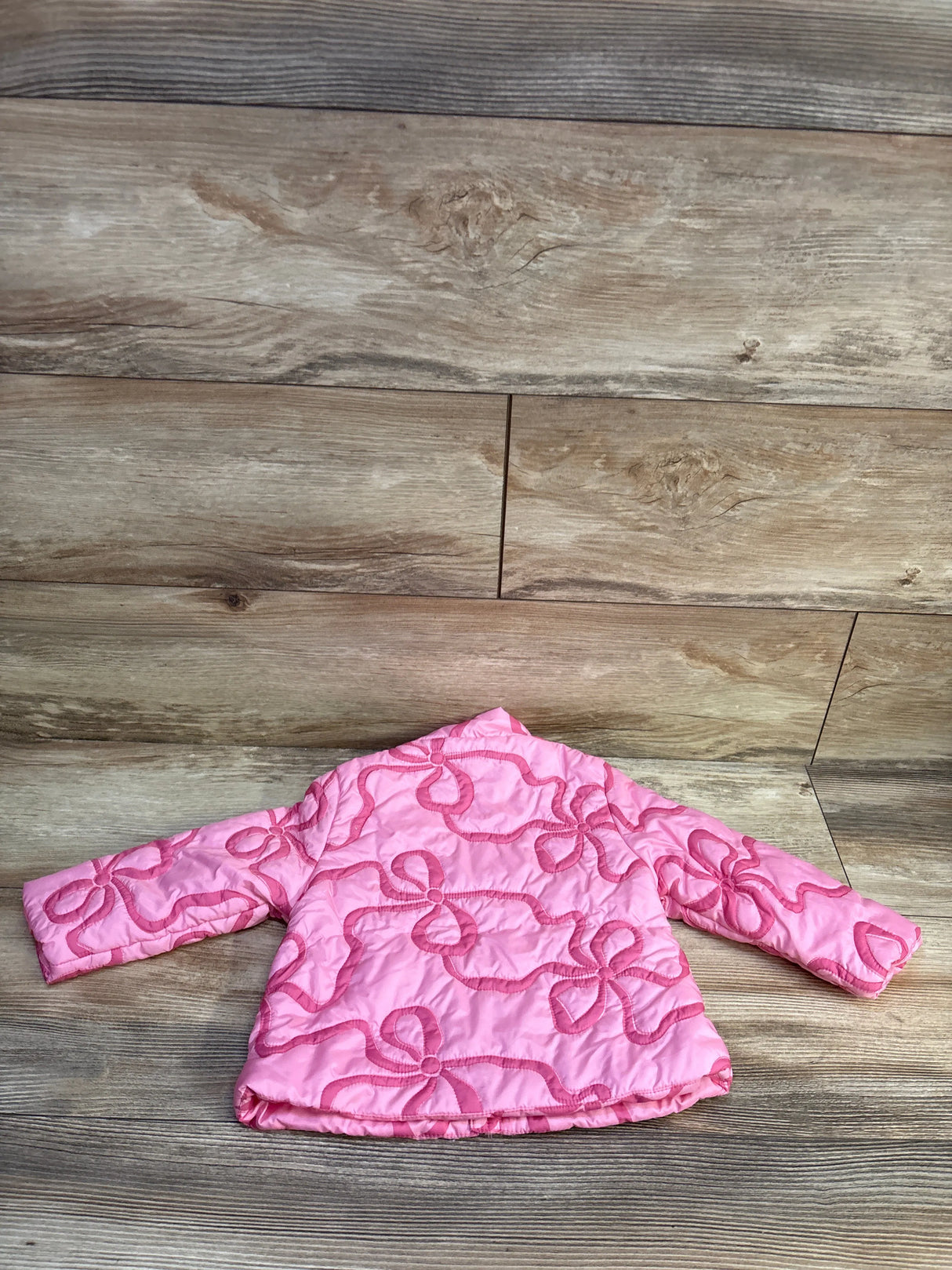 Nicole Miller Lightweight Puffer Jacker Pink sz 12m