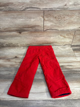 Gymboree Cargo Lined Joggers Red sz 3T