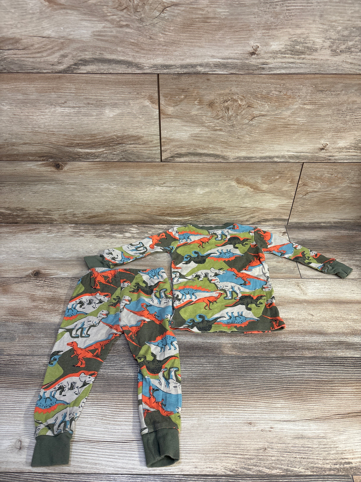 Carter's 2pc Pajama Set Green sz 12m