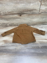 Telluride Corduroy Button Up Shirt Brown sz 12m