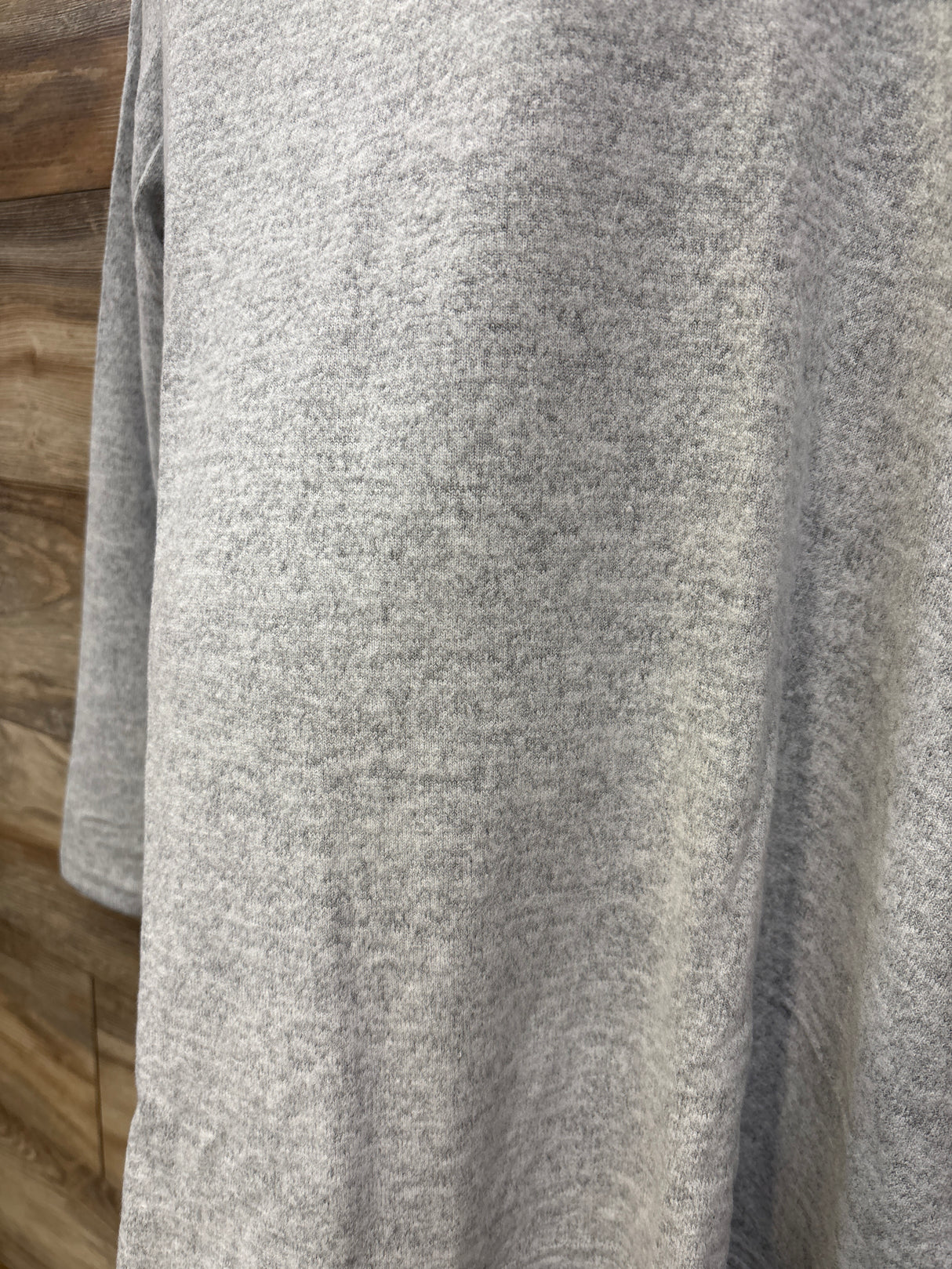 NEW Smallshow Long Sleeve Side Split Maternity Shirt Grey sz XXL