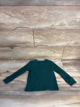 Children's Place Thermal Henley Shirt Green sz 2T