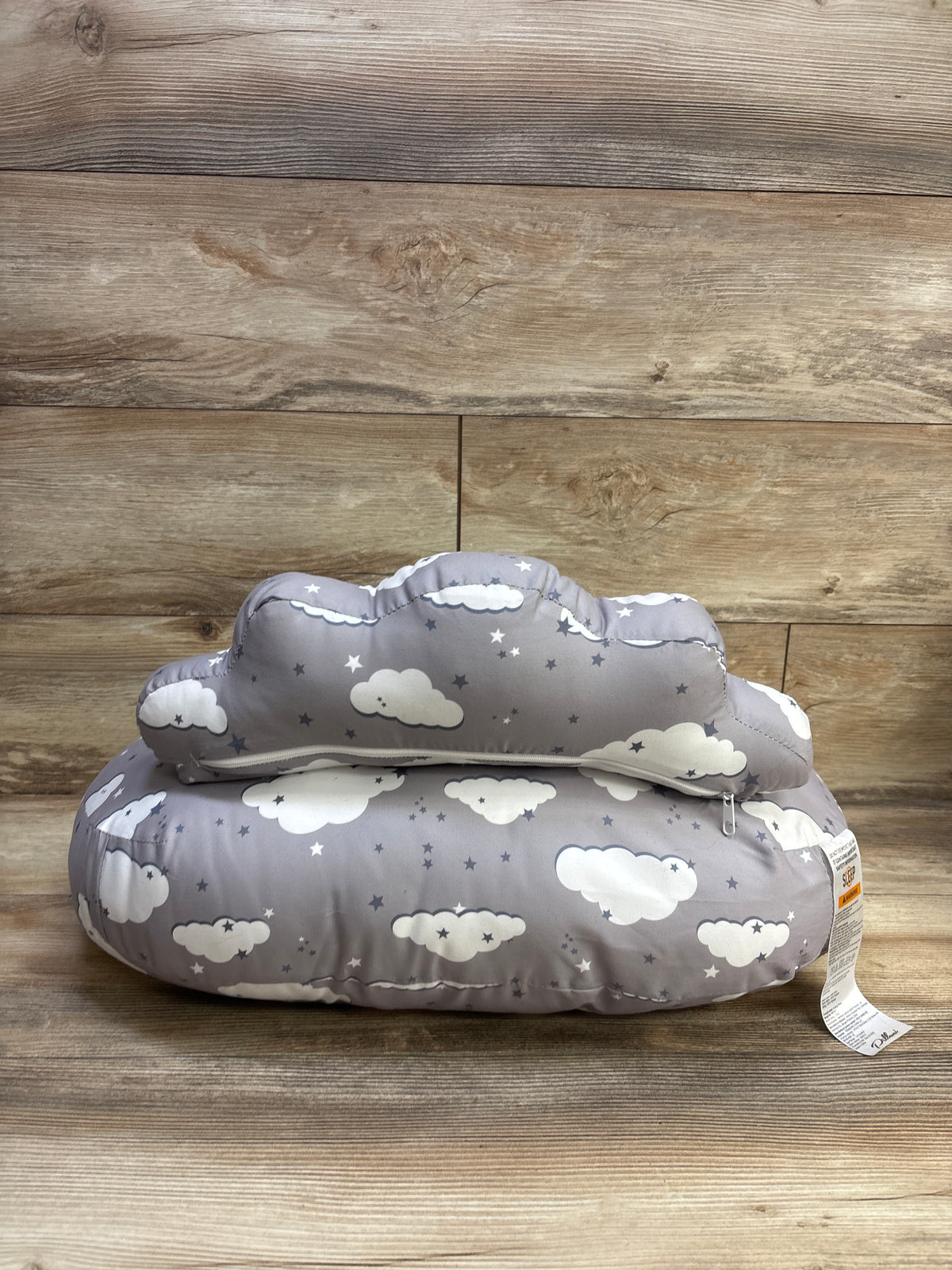 Pillani Nursing Pillow with Waist Strap, Grey