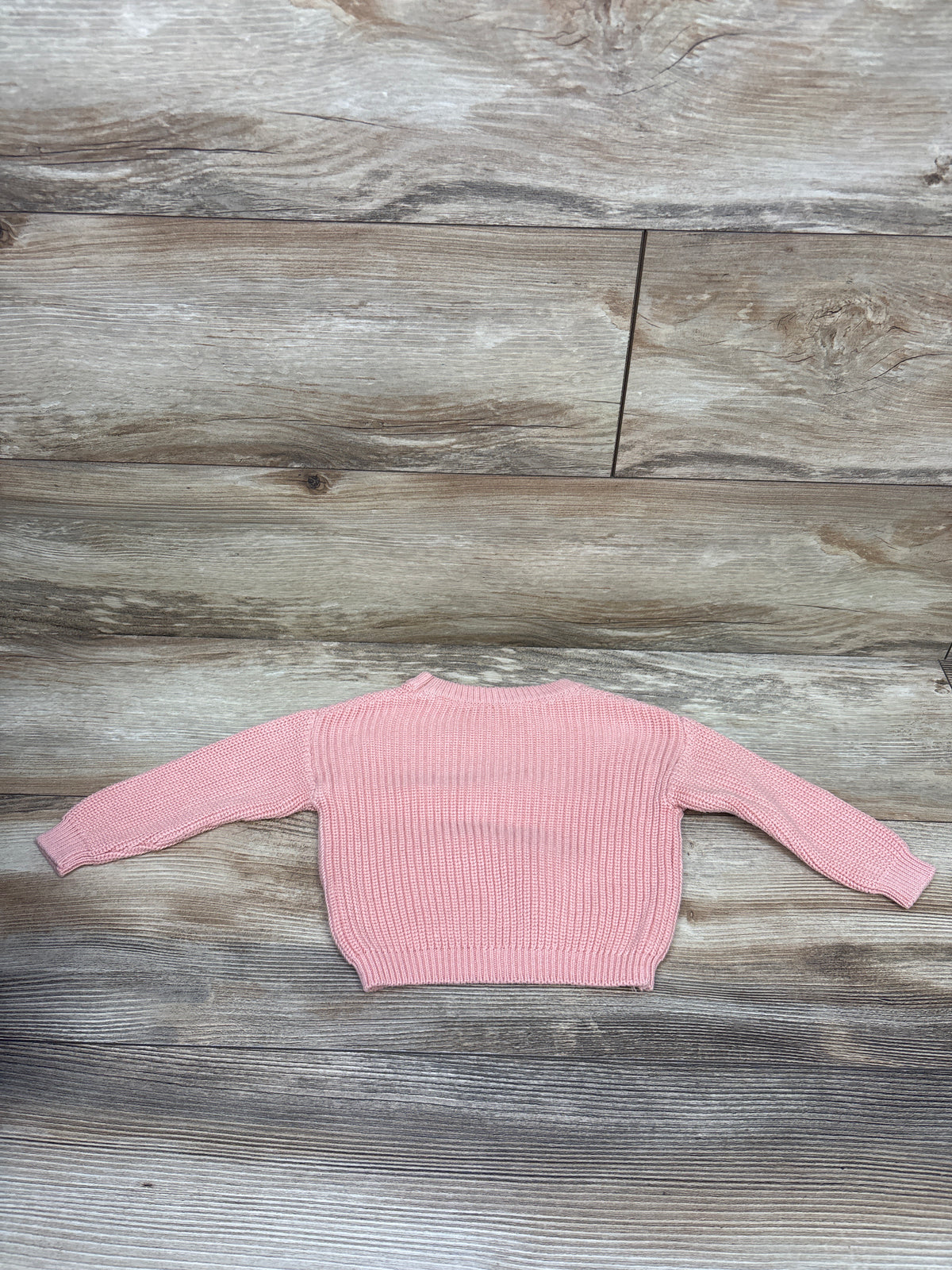 Floral Knit Sweater Pink sz 3-6m
