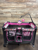 Baby Trend Nursery Center Playard in Floral Garden