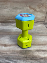 Fisher-Price Laugh & Learn Countin' Reps Dumbbell Rattle Green