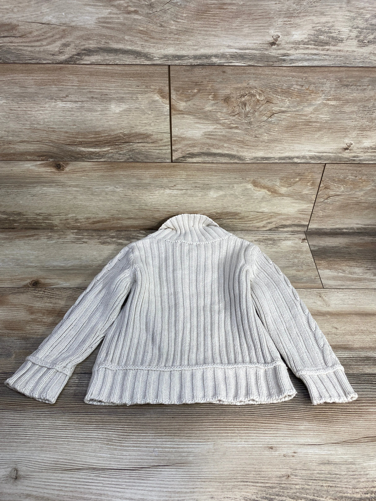 H&M Chunky Knit Sweater Taupe sz 3-4T