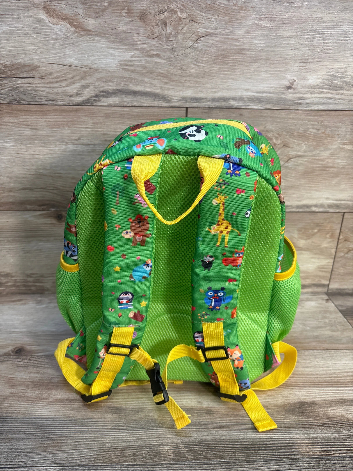 AGGKKY Kids Backpack - Animal Print Green