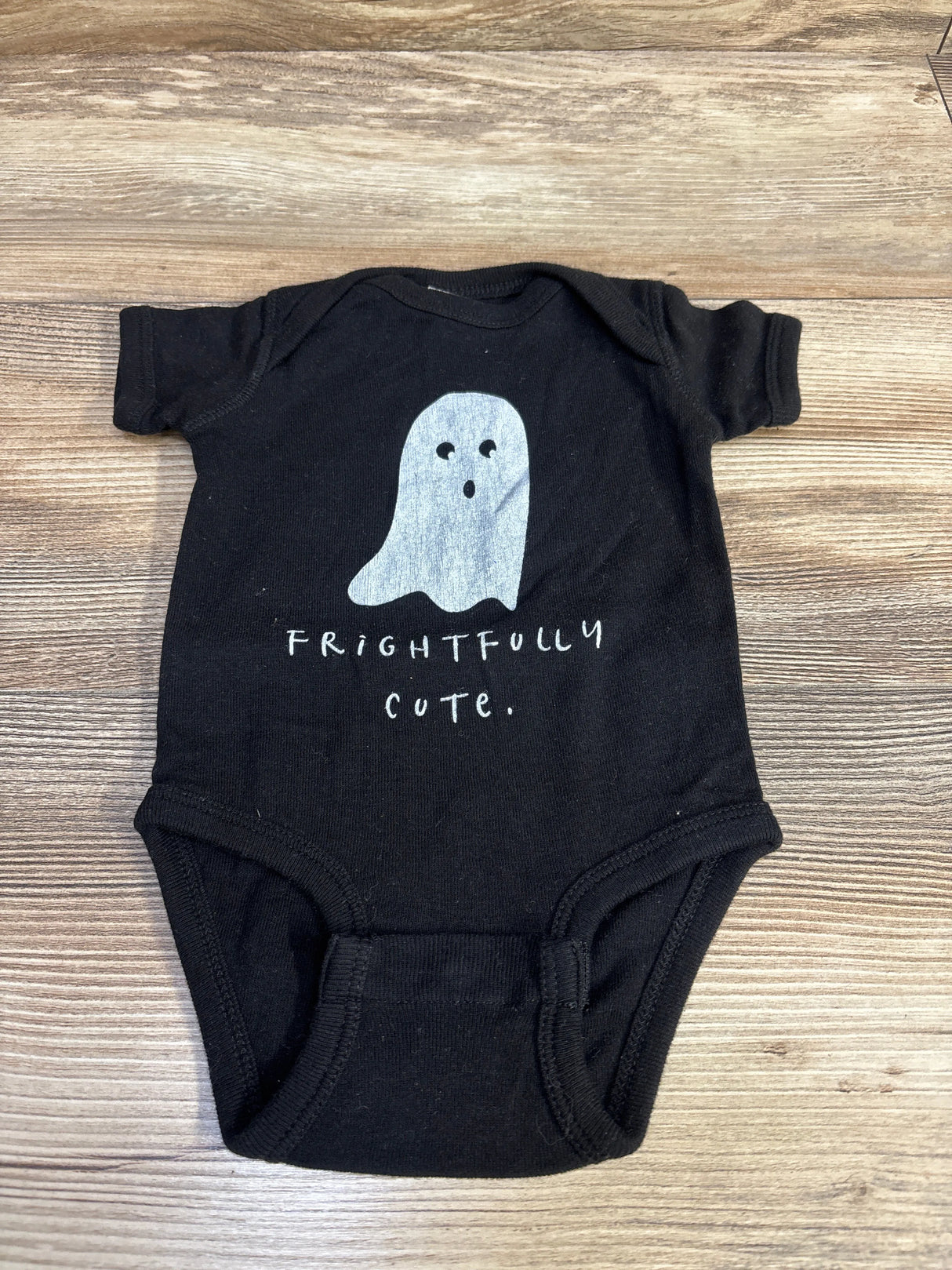 Rabbit Skin Frightfully Cute Bodysuit Black sz 6m - Me n Mommy To Be
