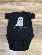 Rabbit Skin Frightfully Cute Bodysuit Black sz 6m - Me n Mommy To Be