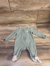 Carter's Sleeper Green sz Newborn