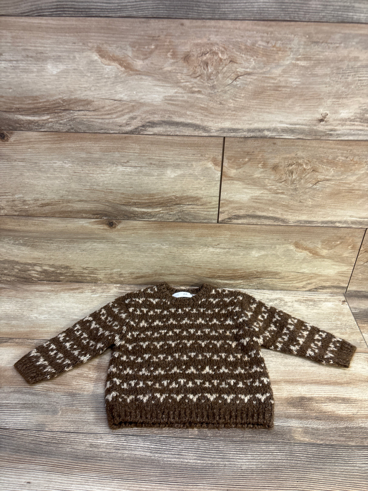 Zara Knit Sweater Brown sz 9-12m