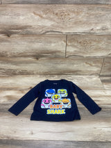 Pinkfong Baby Shark Shirt Navy sz 4T