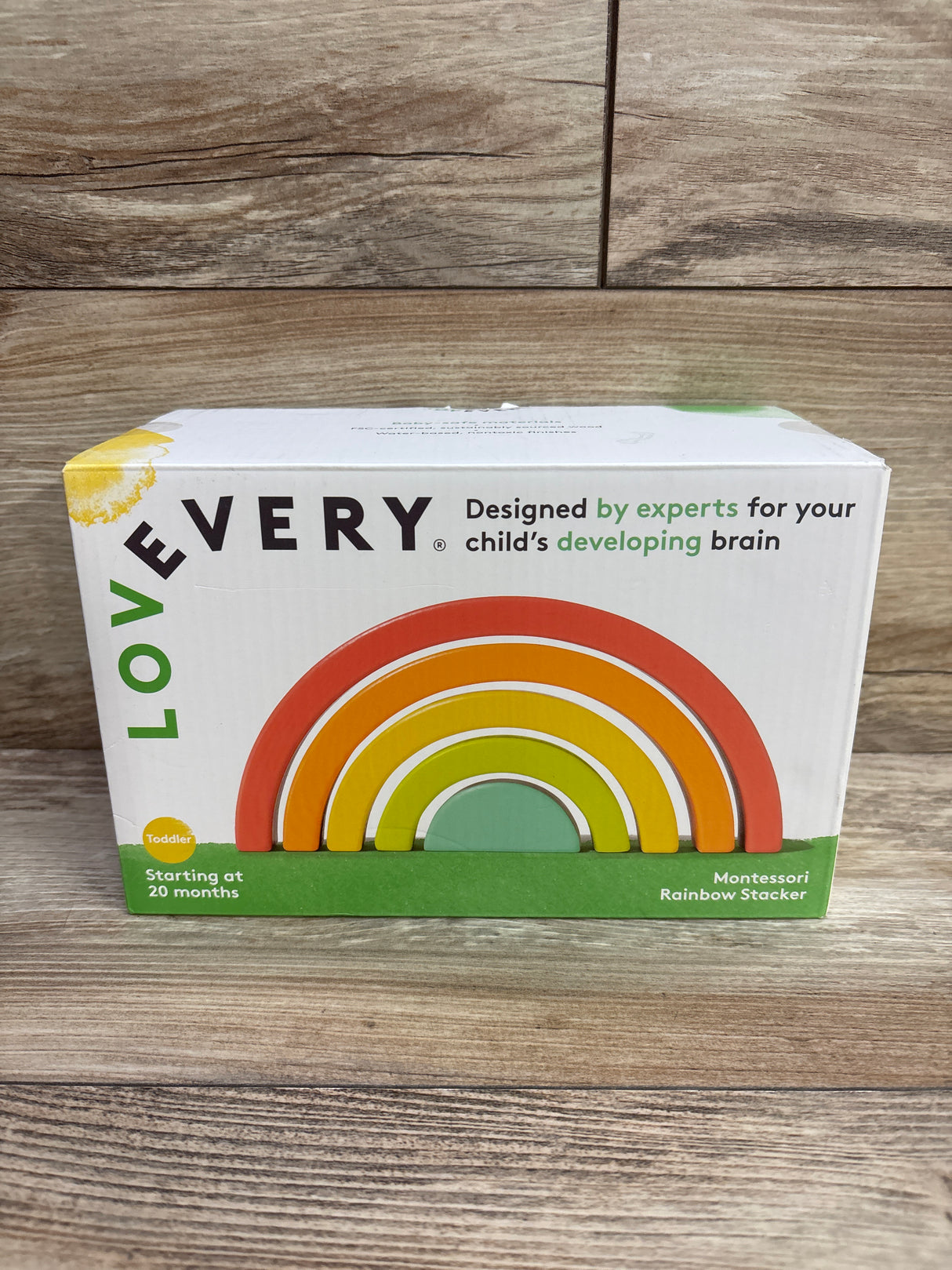 Lovevery Montessori Rainbow Stacker