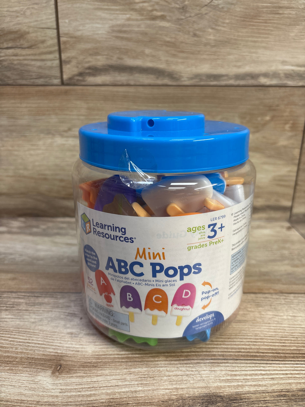 NEW Learning Resources Mini ABC Pops