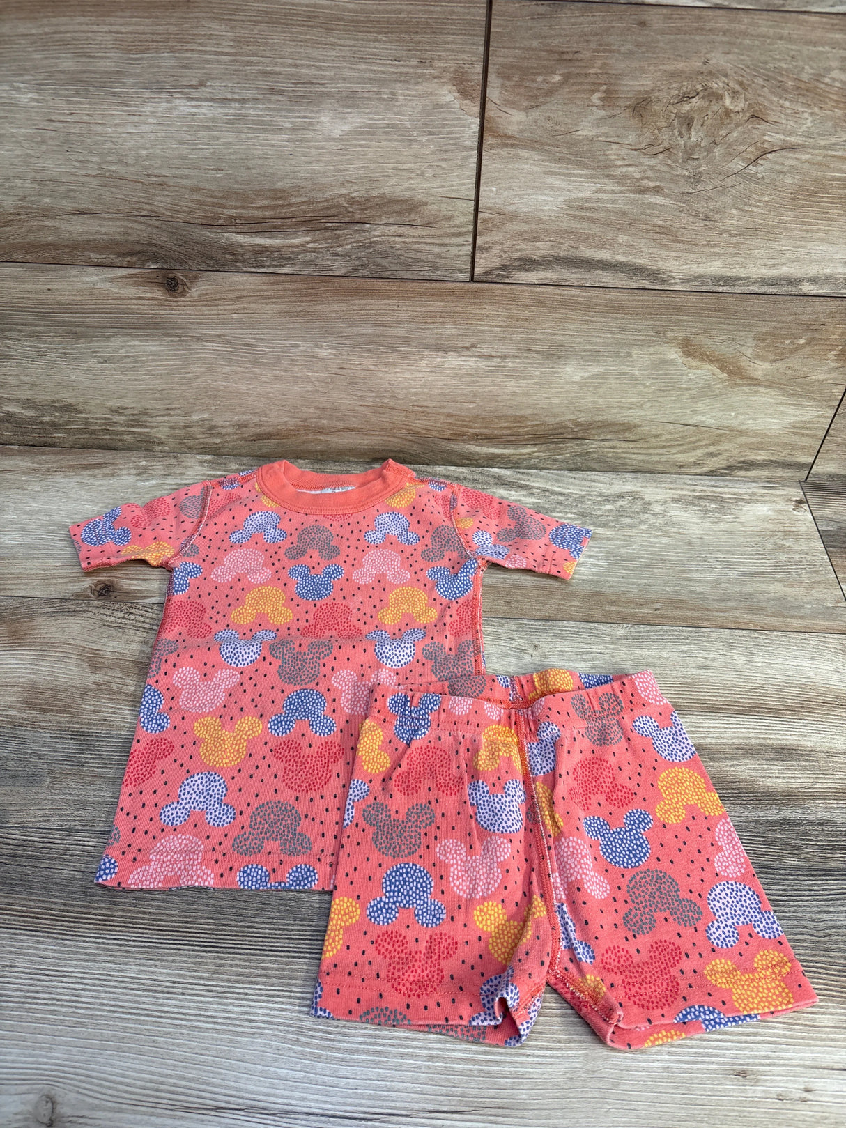Hanna Andersson x Disney Mickey Mouse Pajama Set sz 4T