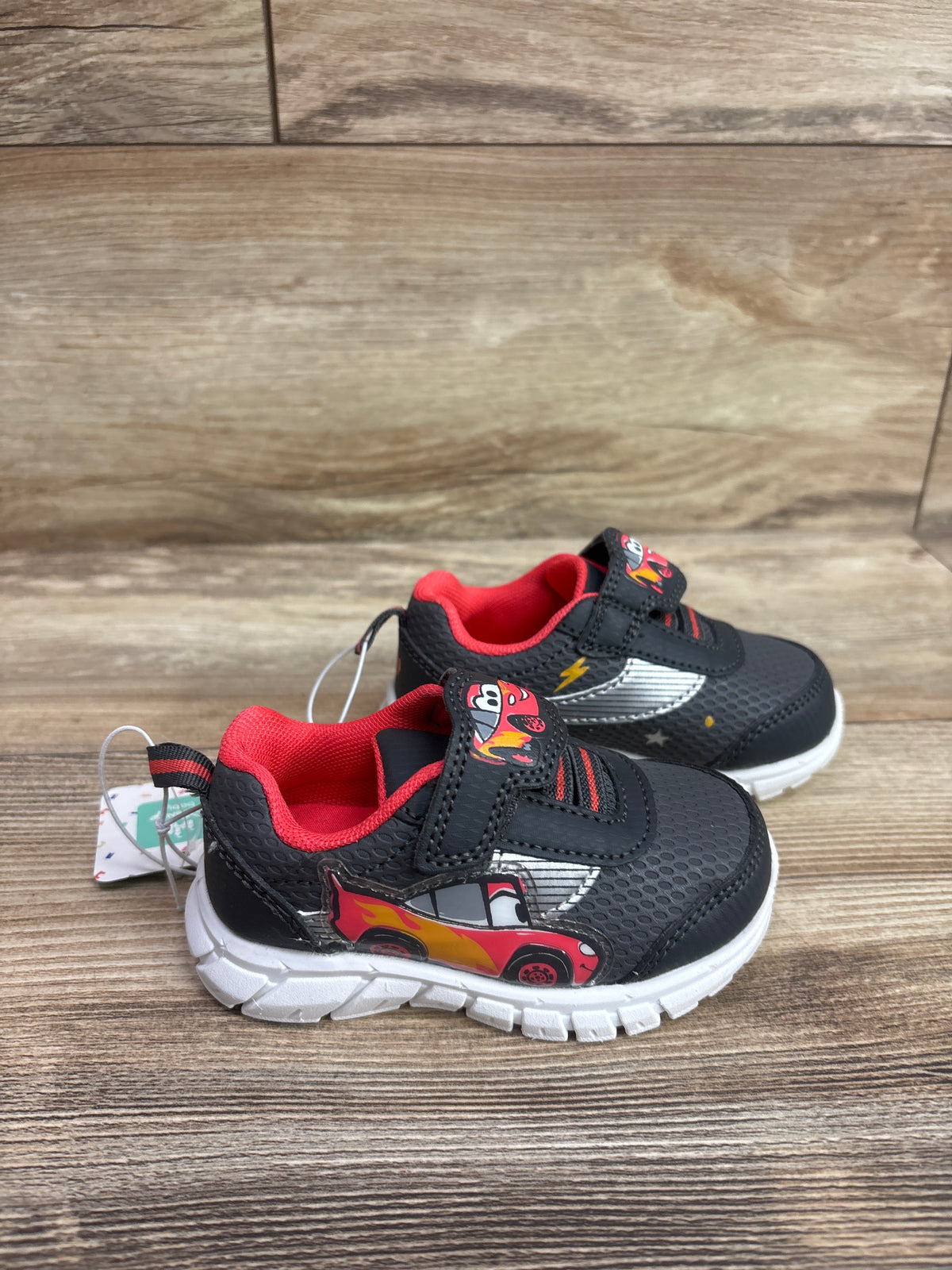 NEW Disney Baby Cars Sneakers Grey sz 6c