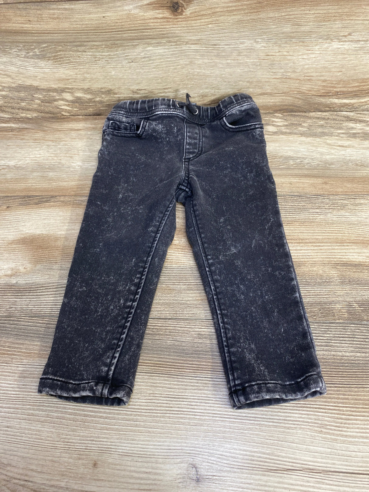 Okie Dokie Drawstring Jeans Grey sz 2T - Me n Mommy To Be