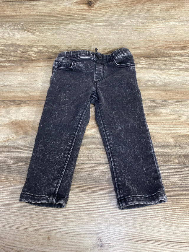 Okie Dokie Drawstring Jeans Grey sz 2T - Me n Mommy To Be