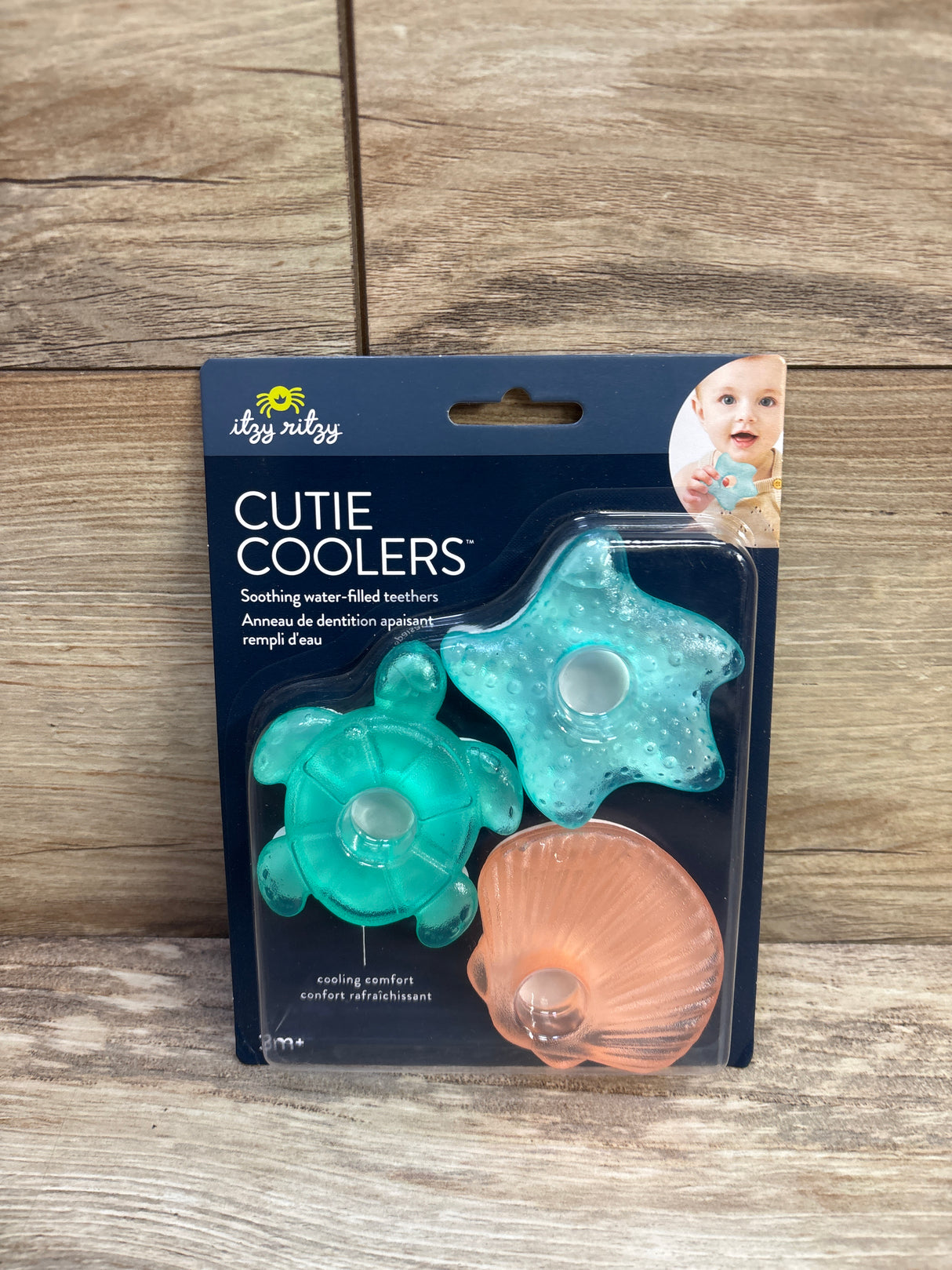 NEW Itzy Ritzy Cutie Coolers 3pk Teether Set
