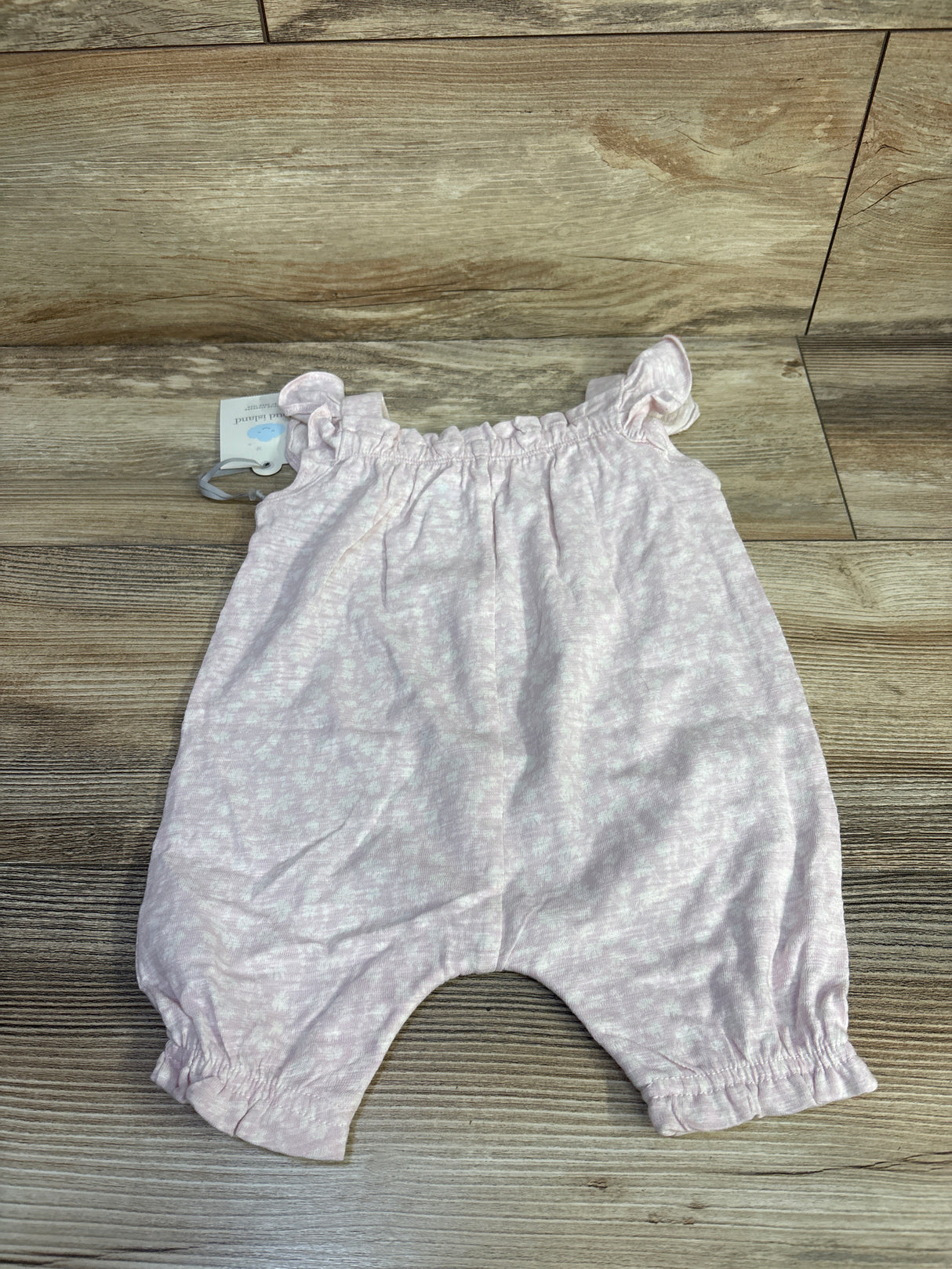 NEW Cloud Island Floral Sleeveless Romper Pink sz 0-3m