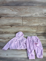 Nike 2pc Velour Tracksuit Set Pink sz 18m