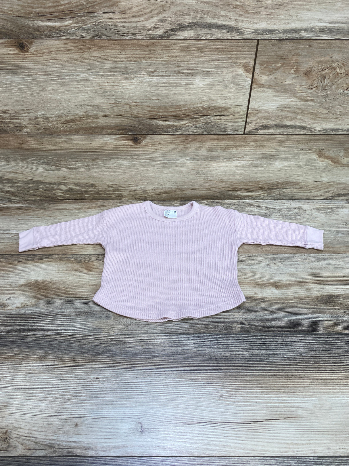 Uni Qlo Thermal Shirt Pink sz 12-18m