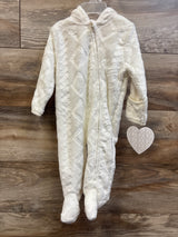 NEW Little Beginnings Plush Bunting Ivory sz 3/6m