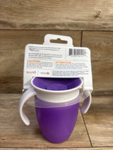 NEW Munchkin Miracle 360 Trainer Cup 7oz Purple
