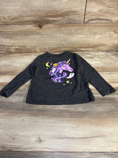 Old Navy Unicorn Shirt Grey sz 3T - Me n Mommy To Be