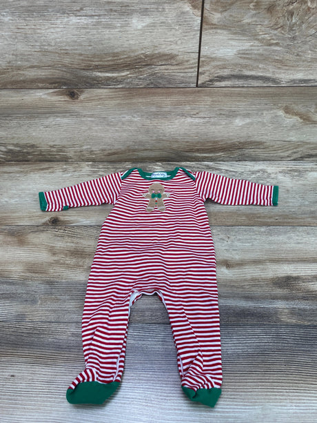 Magnolia Baby Striped Gingerbread Footie Red sz 3m - Me n Mommy To Be