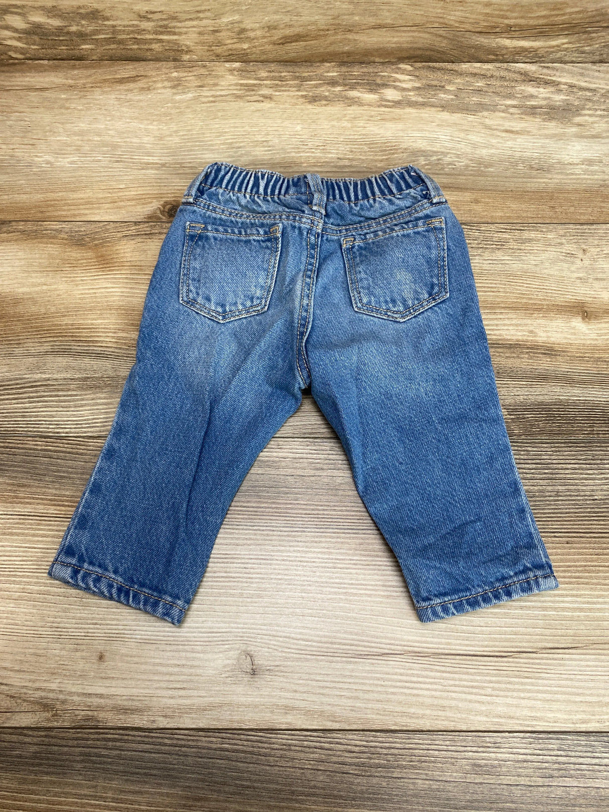 Old Navy Straight Embroidered Jeans Blue sz 6-12m