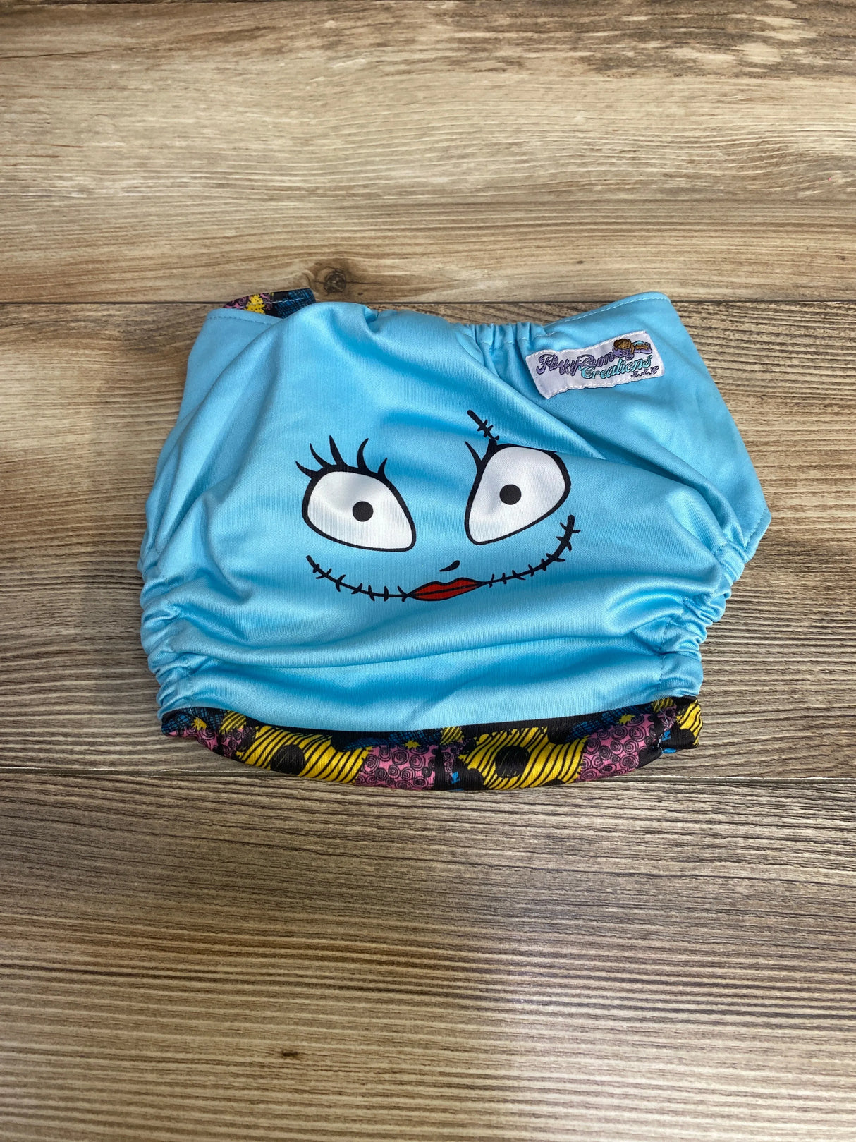 FluffyBum Creations Pocket Diaper Blue OS