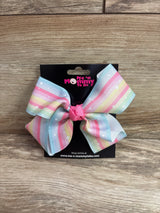 NEW Large Hair Bow Striped