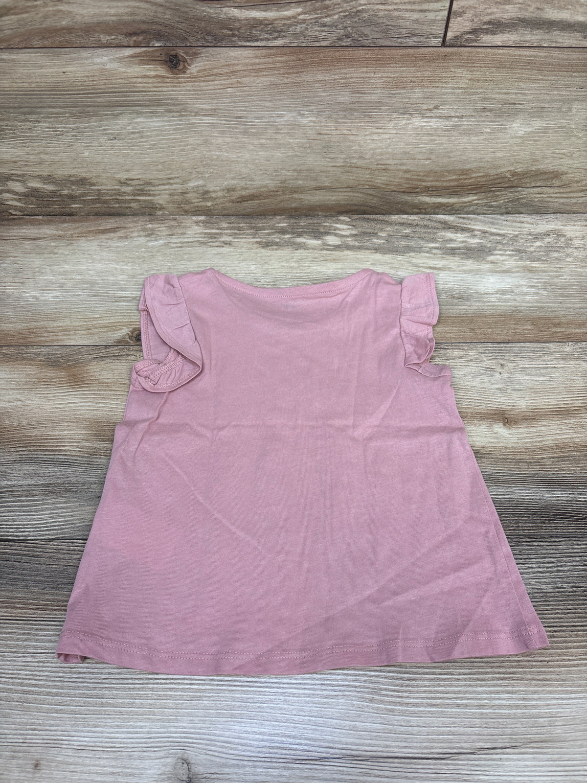 H&M Flutter Sleeve Shirt Pink sz 3/4T