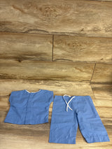 Lil' Scrub 2pc Set Blue sz Newborn