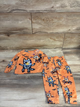 Bluey 2pc Halloween Pajama Set Orange sz 2T