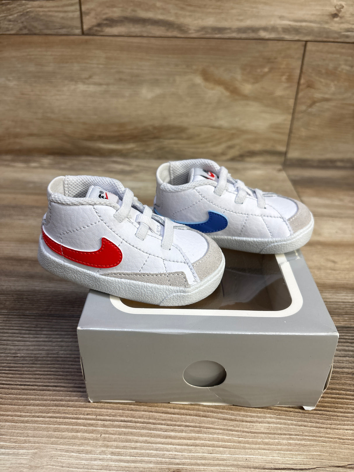 Nike Blazer Mid CB 'White Habanero Red' Sneakers sz 3c
