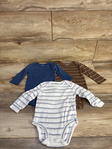 Just One You 3pk Bodysuit Set Blue sz 9m