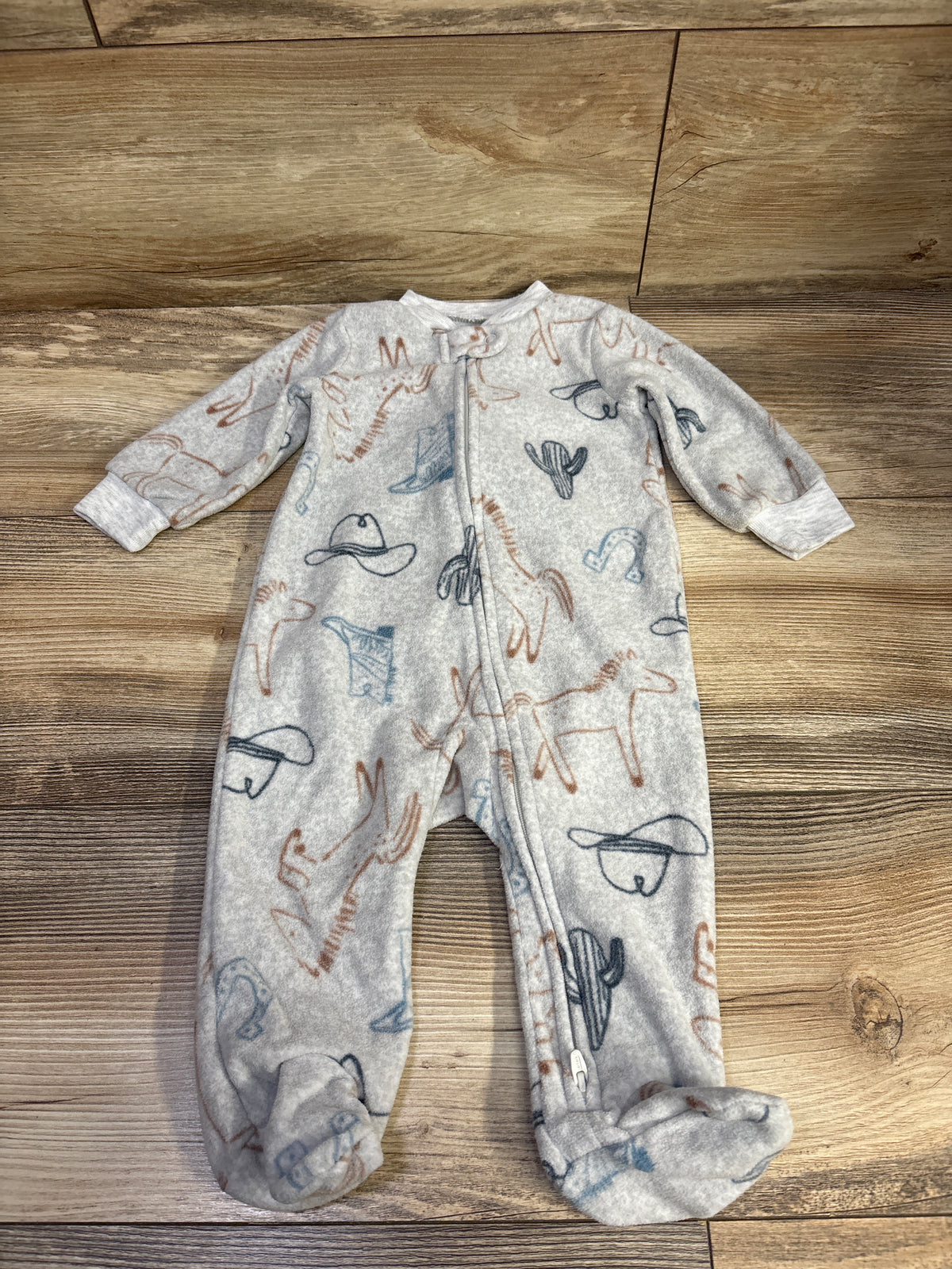Carter's Blanket Sleeper Grey sz 6m