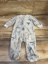 Carter's Blanket Sleeper Grey sz 6m