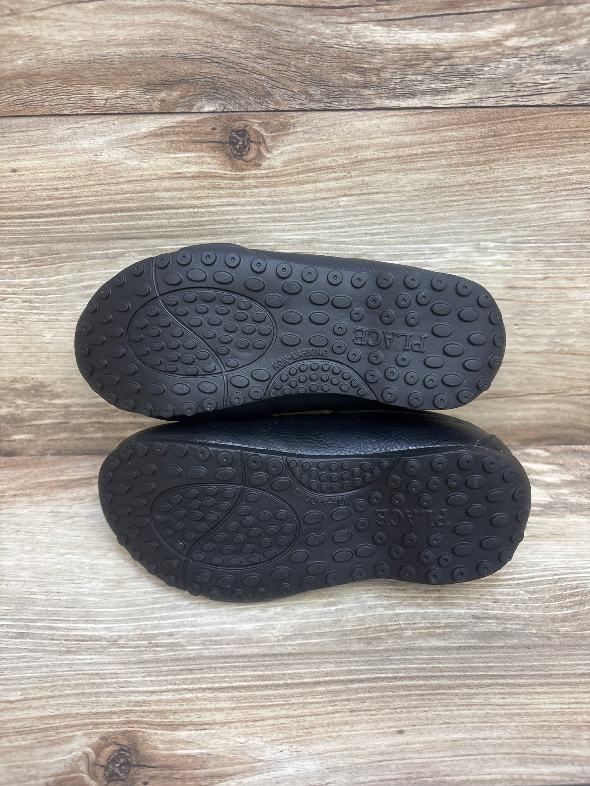 NEW Children's Place Faux Leather Dress Shoes Black sz 11c